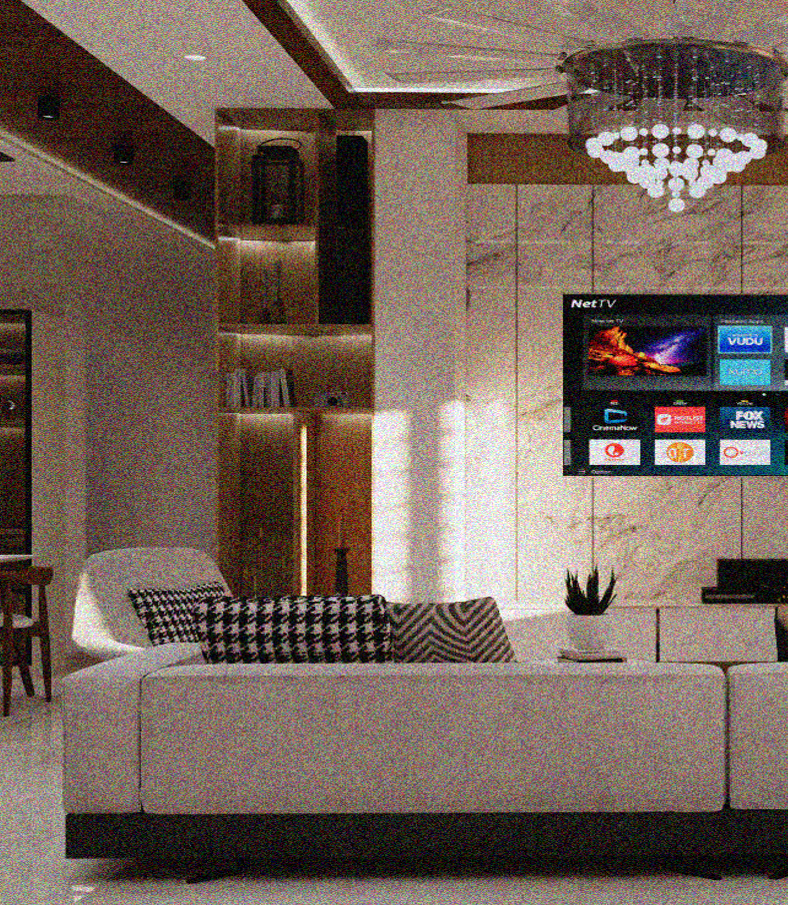 Reddy Residency – Living Space Redesign — after renovation